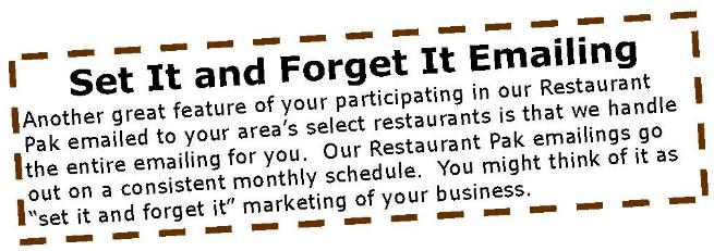 Restaurat Pak Set It Graphic
